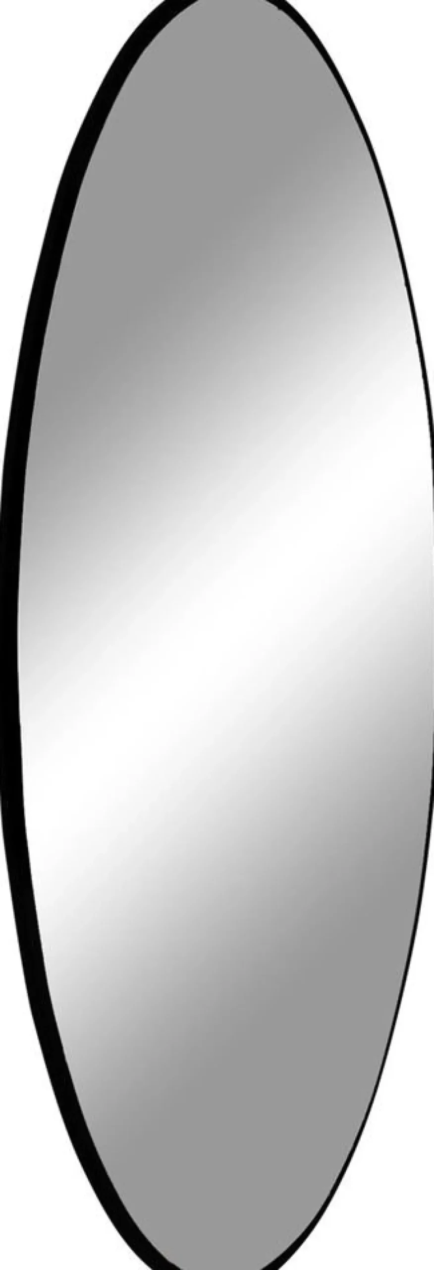 Jersey Spegel - Svart - Ø40 + Glas och Kristallrengöring