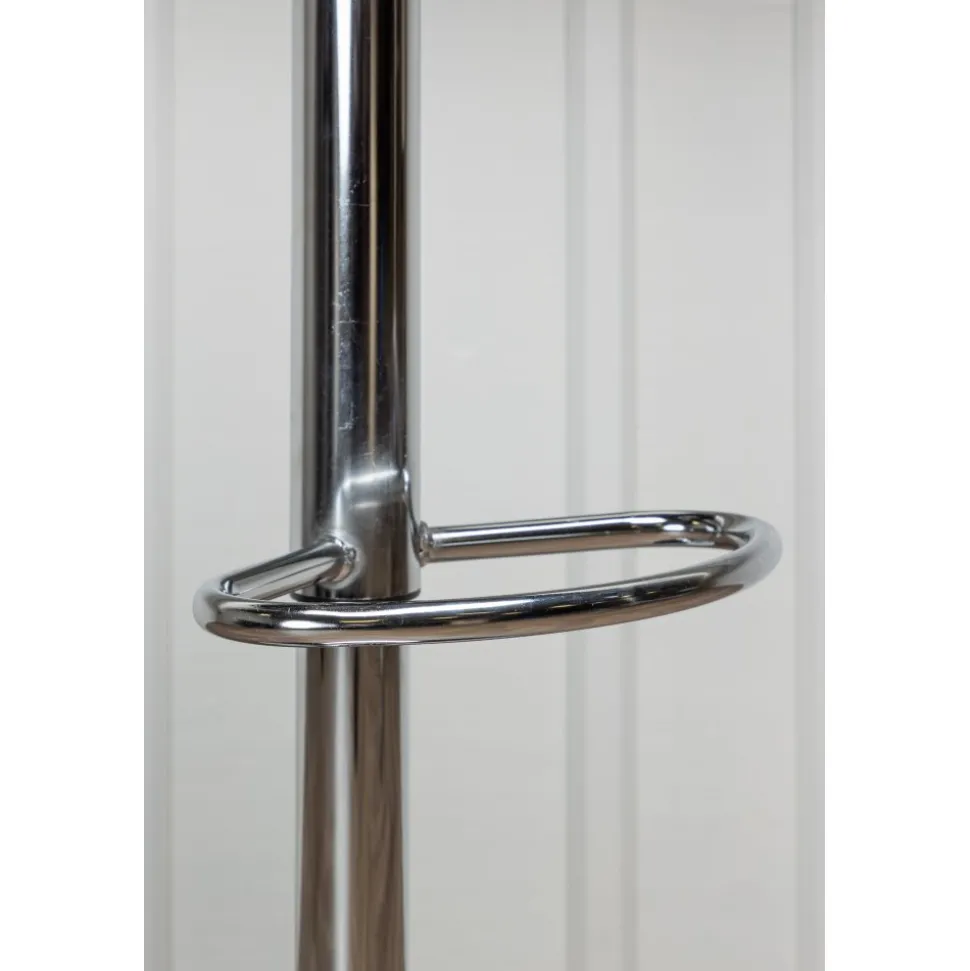 Jonna barstol - Svart/silver