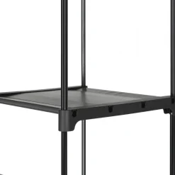 Joshua garderob 140 x 174 cm - Grå