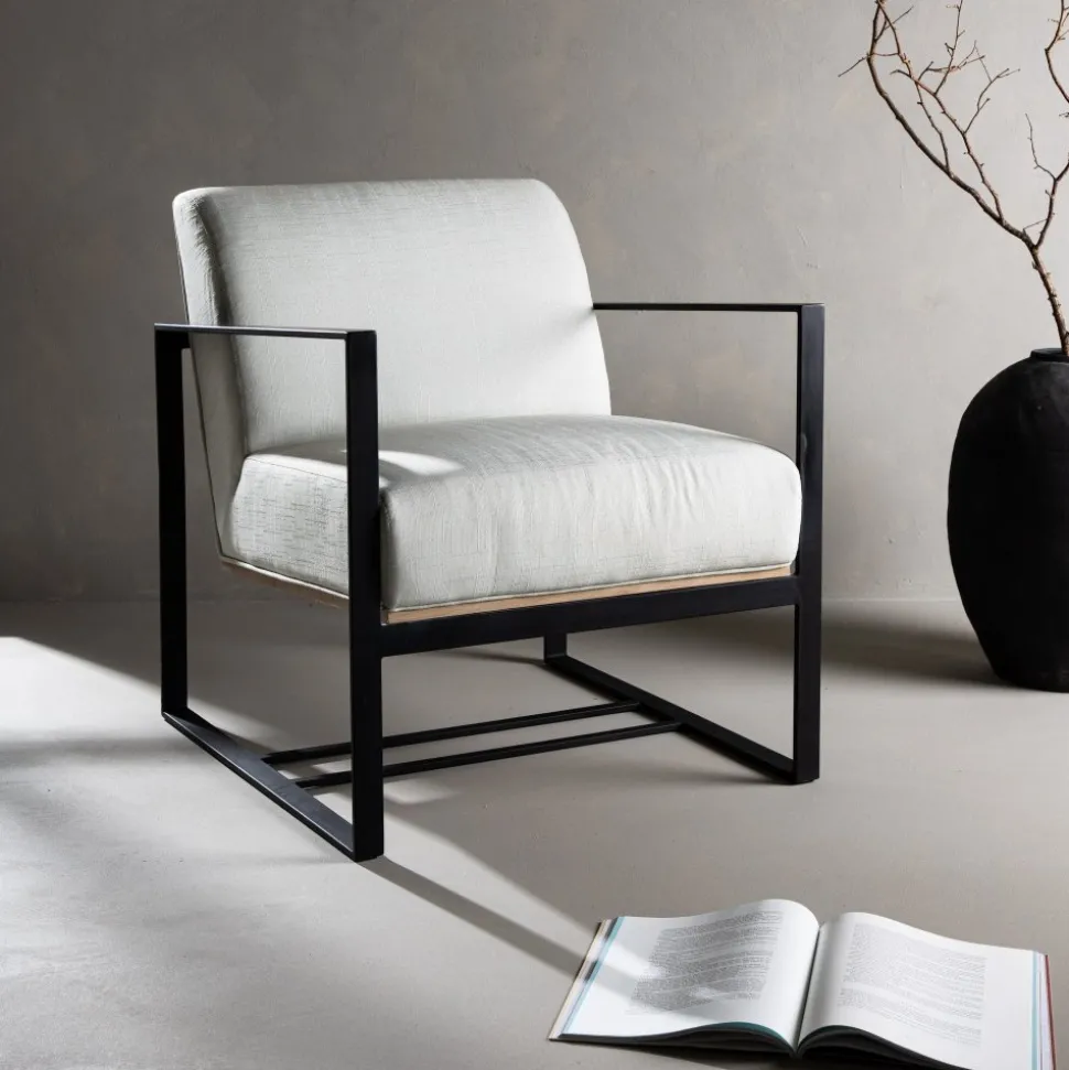 Kansas fåtölj - Offwhite