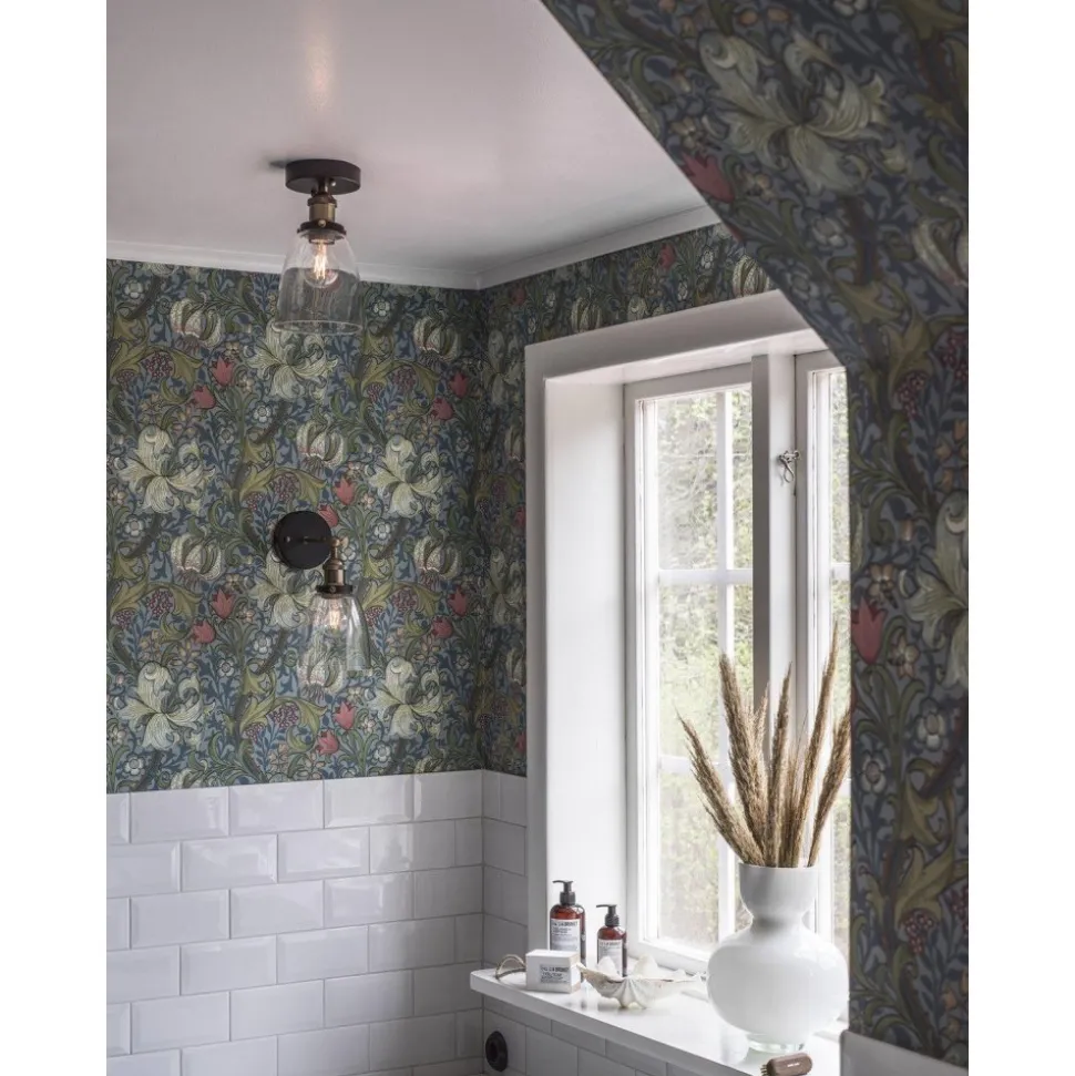 Kappa taklampa - Svart