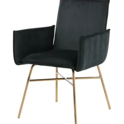 Kardinal karmstol - Svart/koppar