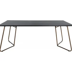 Kardinal matbord 190 cm - Svart/koppar