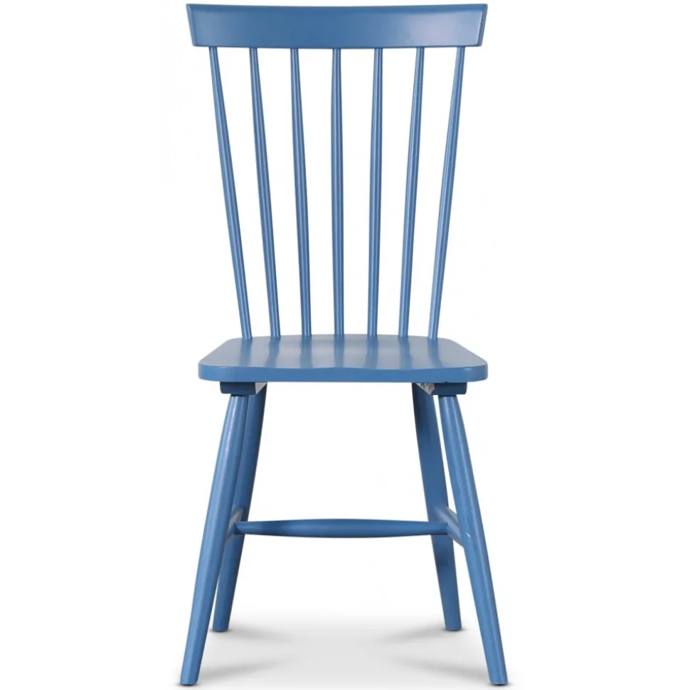 Karl blå pinnstol färgkod RAL5007