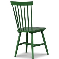 Karl grön pinnstol färgkod RAL6001 + Möbeltassar