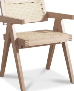 Karmstol whitewash/rotting - Sara + Textilrengöring för möbler