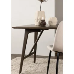 Kaseindon matbord 120 x 80 cm - Mörkbrun