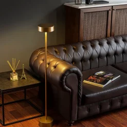 Kay golvlampa - Guld