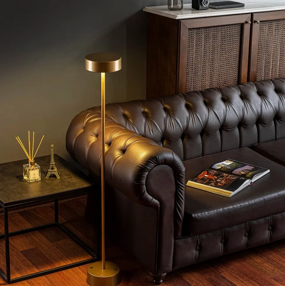 Kay golvlampa - Guld