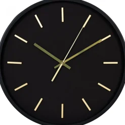 Kensington väggklocka - Svart