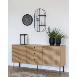 Kensington väggklocka - Svart