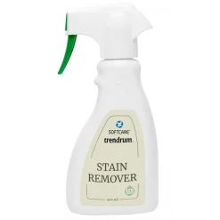 Kingsley fåtölj - Brunt ecoläder + Fläckborttagare för möbler