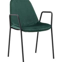 Klädesholmen matstol - Svart/mörkgrön