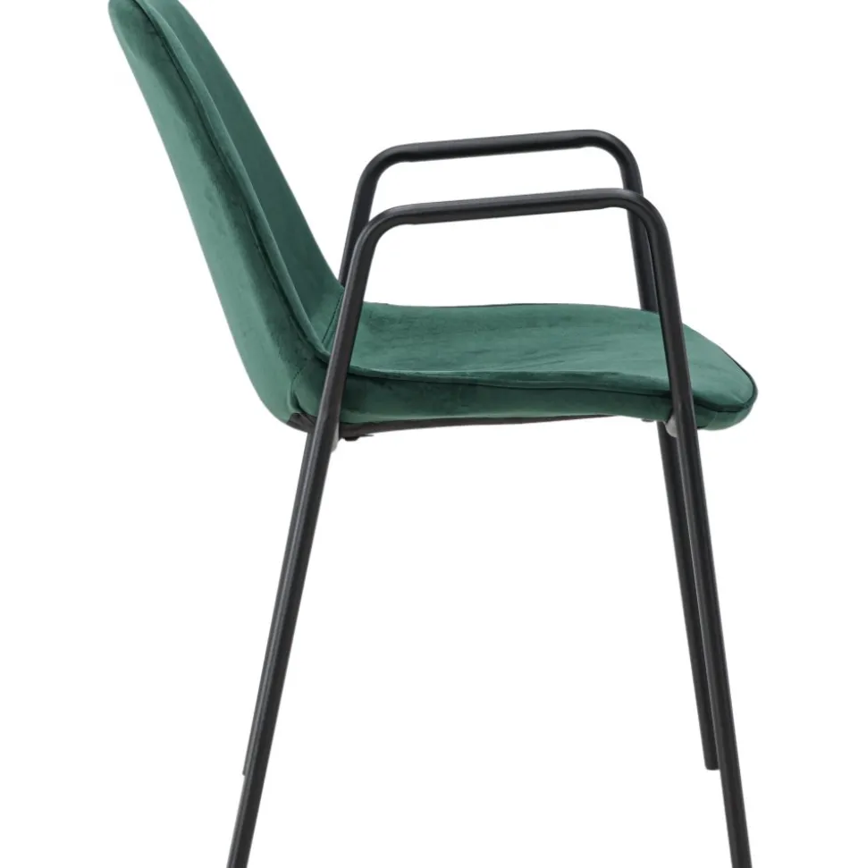Klädesholmen matstol - Svart/mörkgrön