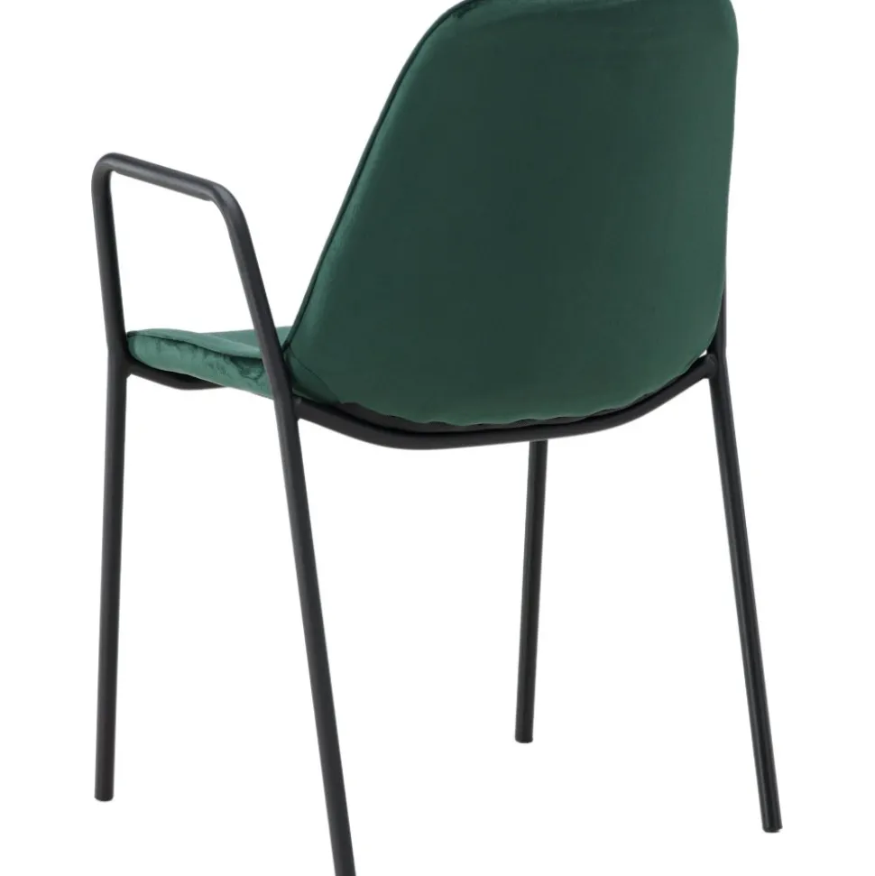 Klädesholmen matstol - Svart/mörkgrön