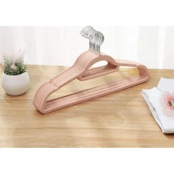 Klädgalge rosa 50-pack