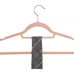 Klädgalge rosa 50-pack