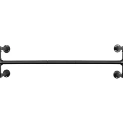 Kommendör klädstång - Svart