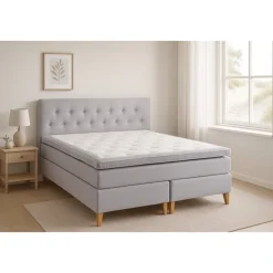 Komplett sängpaket med sänggavel och pocketsystem