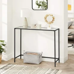 Konsolbord 100 x 35 cm - Svart