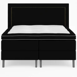 Kontinentalsäng Hilton Deluxe 160x200 cm - Svart