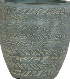 Krukor i set om 3 st Grön