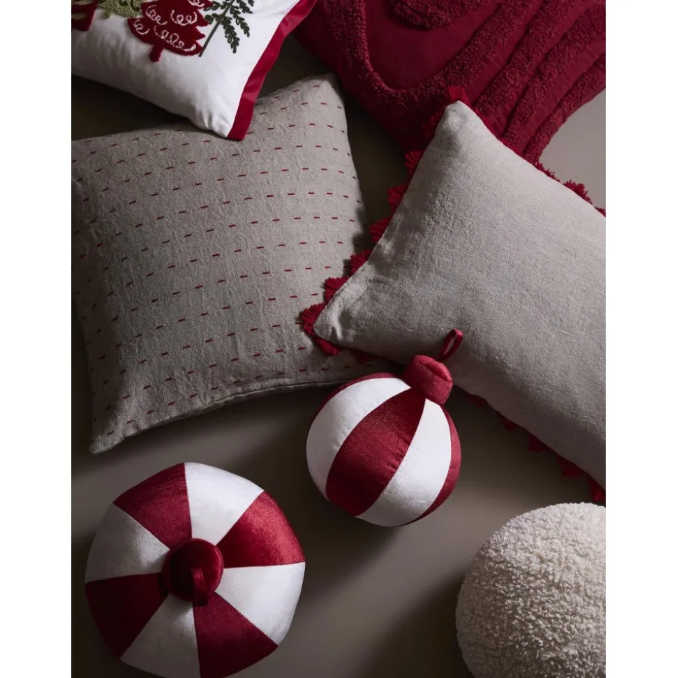 Kula prydnadskudde 22 cm - Röd