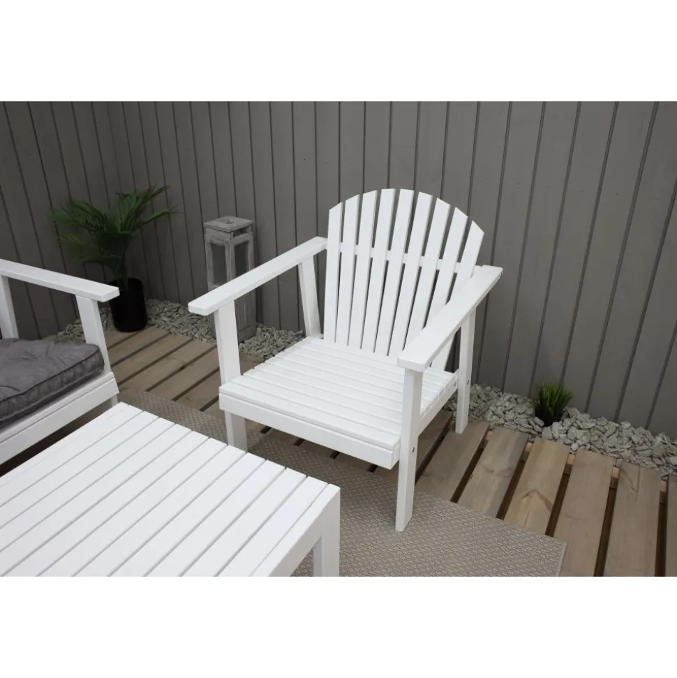 Kungshamn utemöbelgrupp - Vit