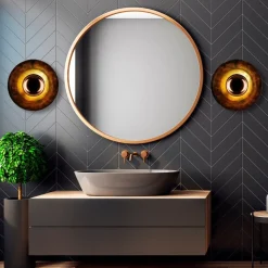 Kurt vägglampa Ø48 cm - Koppar