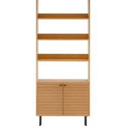 Kyoto bokhylla - Ek/svart