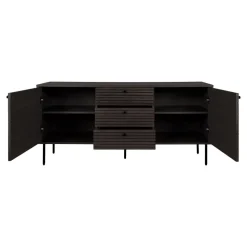 Kyoto skänk - Rökt ek/svart