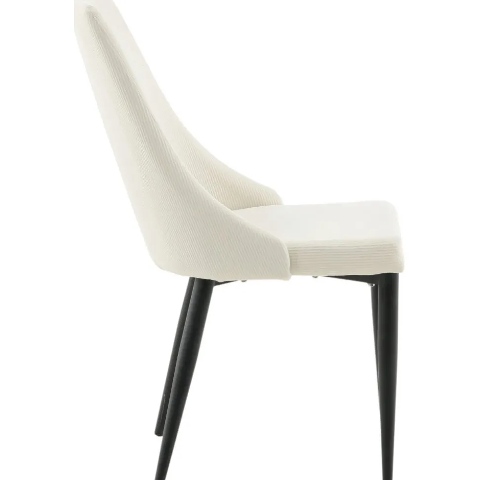 Laila matstol - Beige manchester