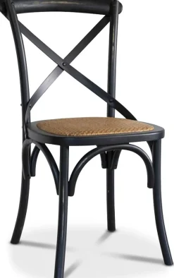 Lamier matgrupp Bord med 4 st svarta Gaston stolar + 3.00 x Möbeltassar