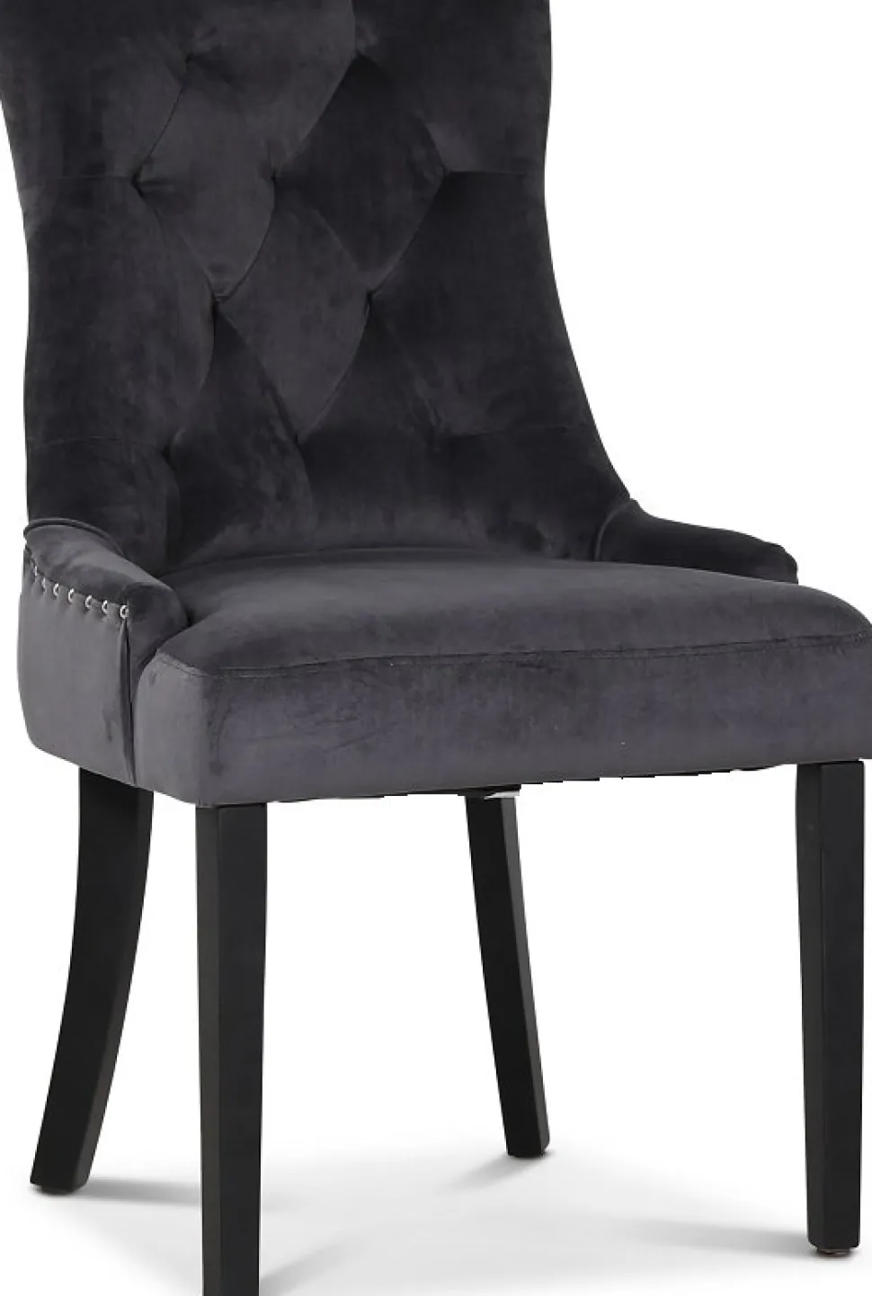 Lamier matgrupp Bord med 4 st Tuva stolar i grå sammet + 3.00 x Möbeltassar