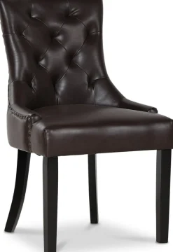 Lamier matgrupp Bord med 4 st Tuva stolar i brun PU