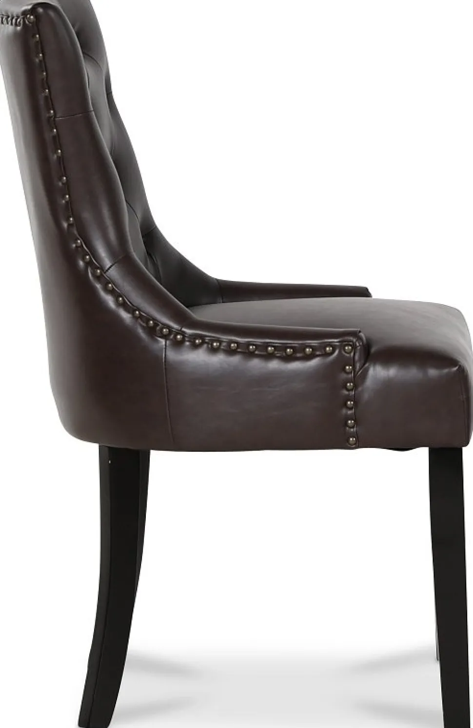 Lamier matgrupp Bord med 4 st Tuva stolar i brun PU + 4.00 x Stolsdyna