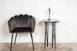 Lampbord 40 x 40 cm - Svart