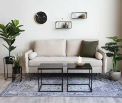 Lampbord 45 x 45 cm - Svart