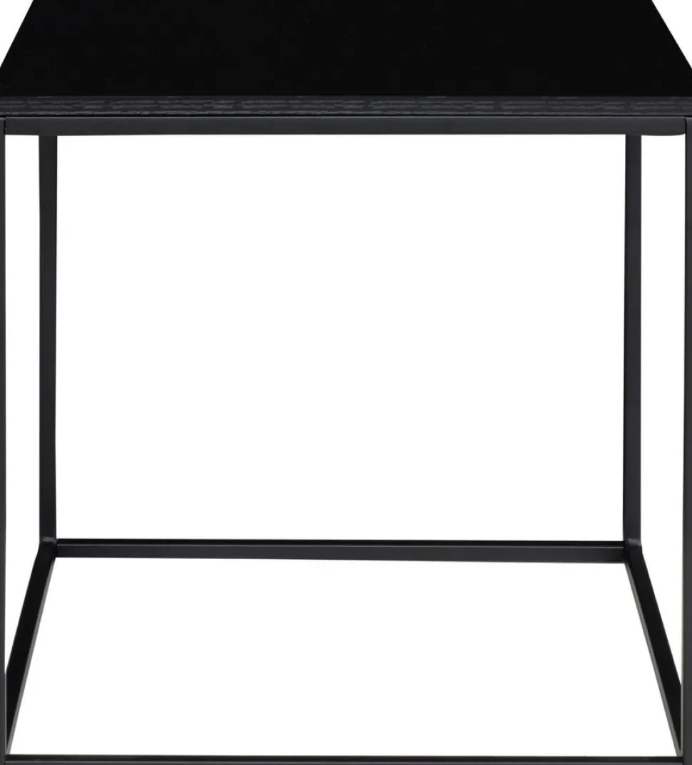 Lampbord 45 x 45 cm - Svart + Fläckborttagare för möbler