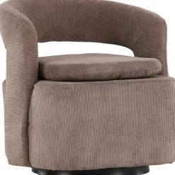 Laurel fåtölj - Brun manchester