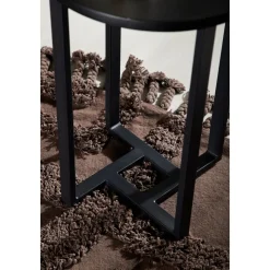 Lawton soffbord Ø40 cm - Svart