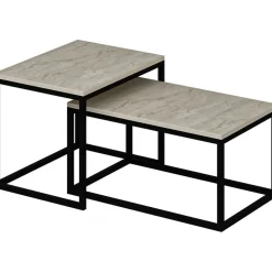 Leka soffbord - Travertin