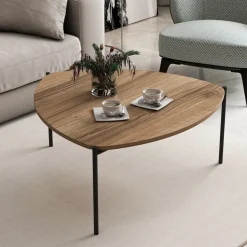 Lenny soffbord 90 x 89 cm - Valnöt