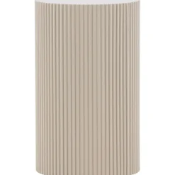 Lenox sidobord Ø30,5 cm - Beige