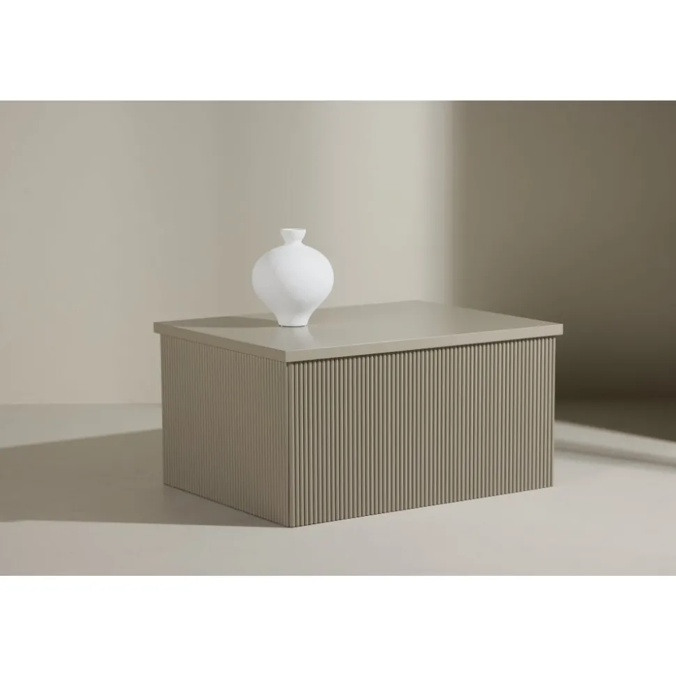 Lenox sidobord 60x80 - Beige