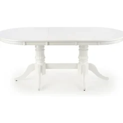 Leonardo förlängningsbart vitt matbord 90x150-190 cm