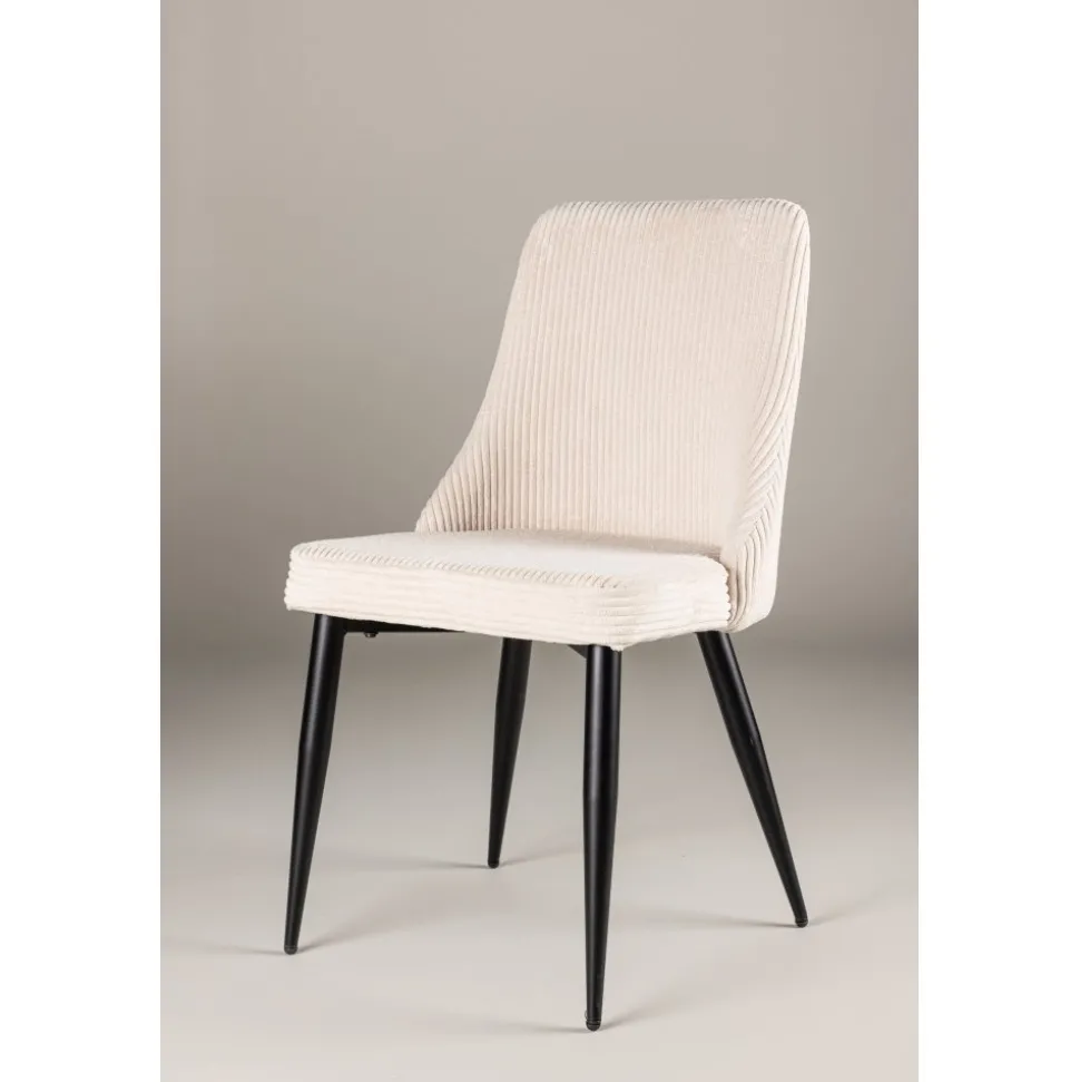 Leone matstol - Beige manchester