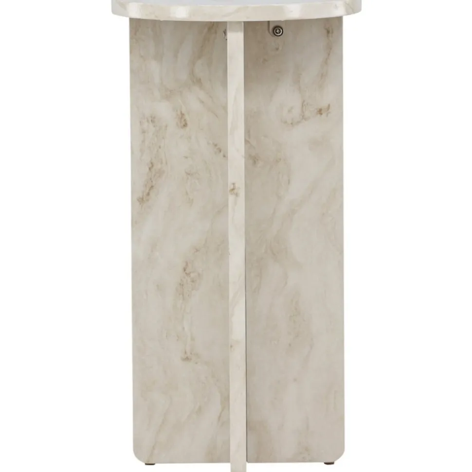 Ålesund sidobord Ø40 cm - Beige