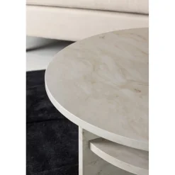 Ålesund soffbord Ø85 cm - Beige