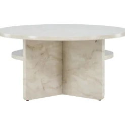 Ålesund soffbord Ø85 cm - Beige